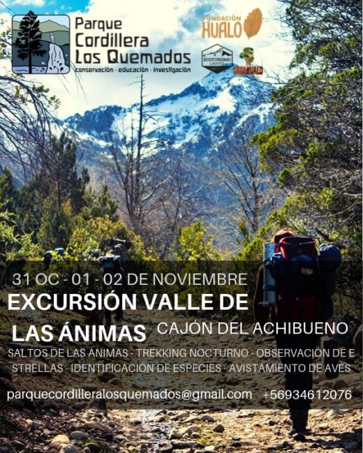 Excursión Valle de las Ánimas – Fundación Hualo